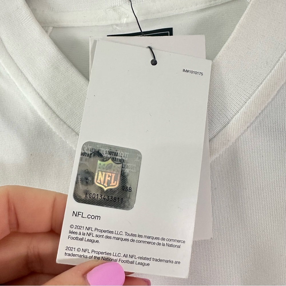 NWT Nike Dallas Cowboys Micah Parsons #11 White Game Jersey Youth Size Large - Picture 6 of 8